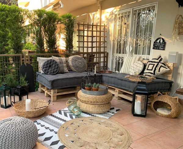 Pallet Sofa Cushions Indoor & Outdoor Furniture - Anthracite 27-HB80 - Image 3
