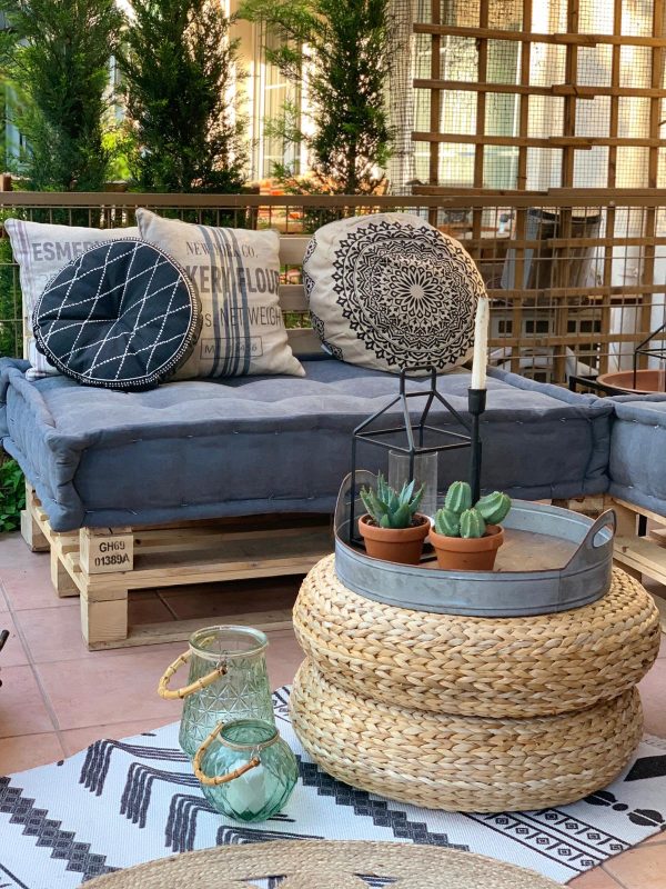 Pallet Sofa Cushions Indoor & Outdoor Furniture - Anthracite 27-HB80 - Image 4