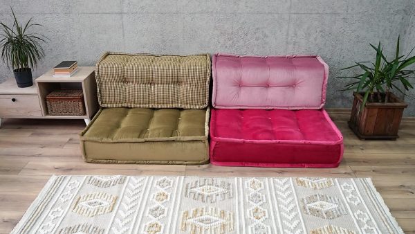 Green and Pink Couch in The Floor 1-MB95 - Image 6