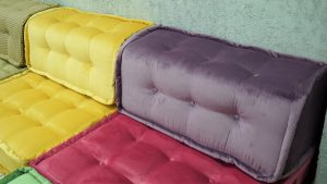 Corner floor sofa with back support (1)