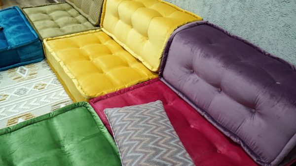 Foldable Bed Floor Couch Set, Modular Big Cushions 7-MB95 - Image 6