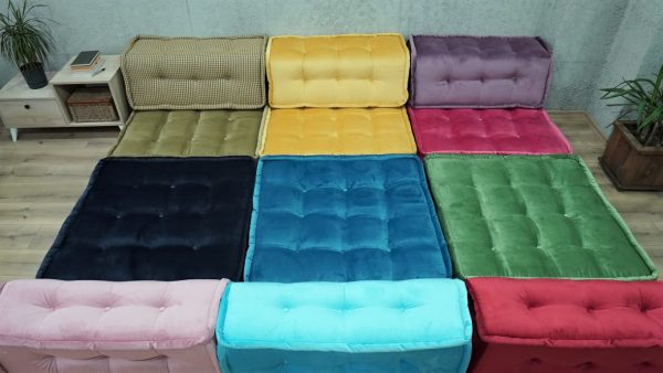 Pit Couch Sectional, Foldable Floor Cushion Bed Sets 8-MB95 - Image 13
