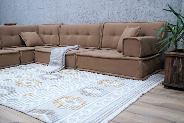Camel - Large Brown Cushion Floor Set 19-MB70 - Image 3