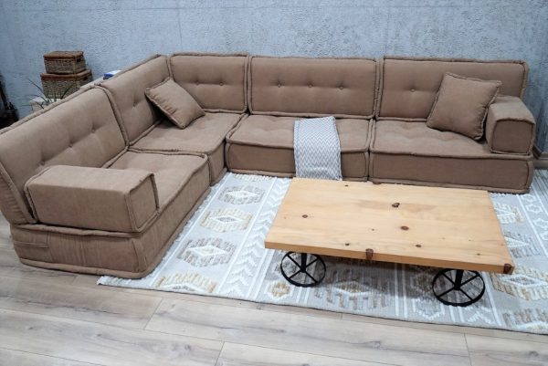 Camel - Large Brown Cushion Floor Set 19-MB70 - Image 6