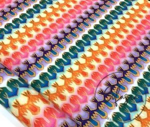 Batik Background Ethnic Patterned Background Curtain and Sofa Fabric
