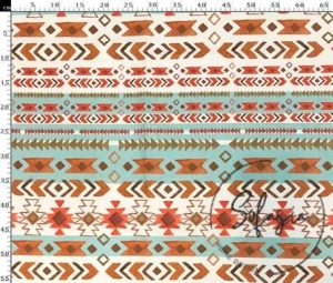 Bohemian Ethnic Patterned Curtain Fabric