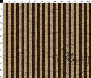 Burlap Ground Brown 2x2 Stripe Patterned Fabric