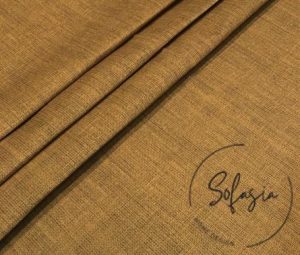 Cinnamon Linen Look Fabric