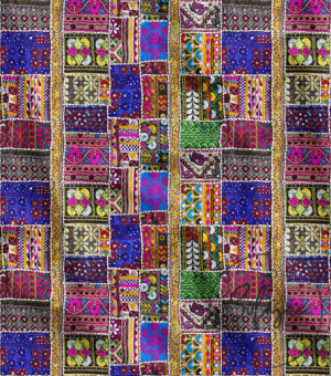 Ethnic Kilim Patterned Sofa Fabric