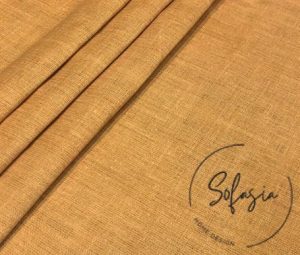 Milk Coffee Linen Look Fabric