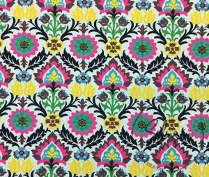 Multicolored Bohemian Style Tapestry Pattern Sofa Upholstery Fabric