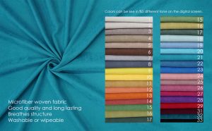 2- Washable Microfiber Woven Curtain and Sofa Fabric Catalogue