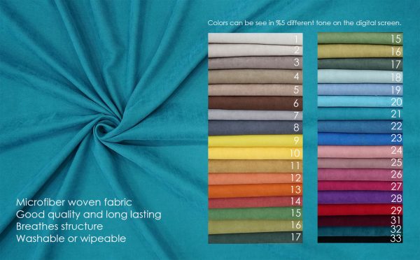2- Washable Microfiber Woven Curtain and Sofa Fabric Catalogue