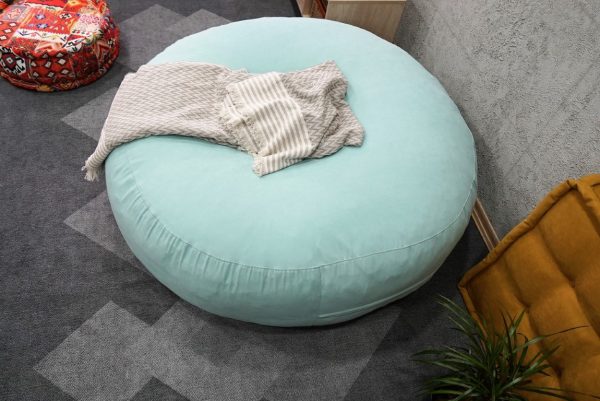 Large Round Bean Bag Couch With Washable Cover 30-P40 - Image 6