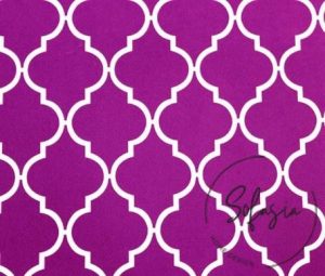 Purple Floor Moroccan Sofa and Curtain Fabric