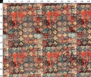 Tile Patterned Fabric