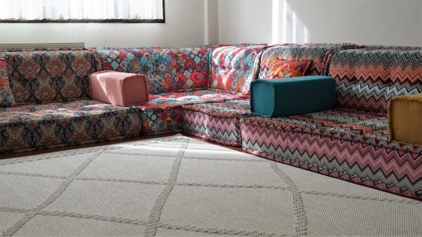 Custom Made Floor Sofa For Living Room 42-MB95
