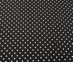 Black Background Small Dot Fabric