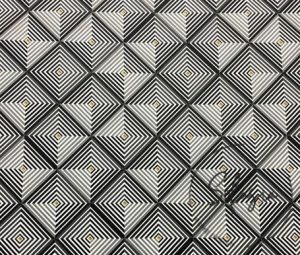 Elegant Tiles Patterned Fabric