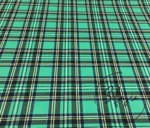 Green Classic Plaid Fabric