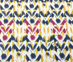 Heart Ikat Fabric