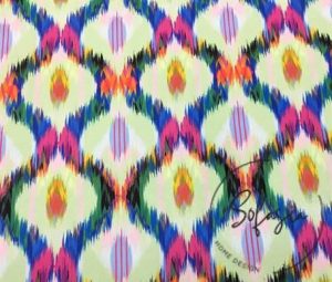 Mosaic Ikat Fabric