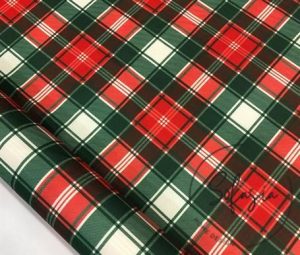 Plaid Pattern Fabric