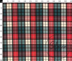 Plaid Pattern Fabric