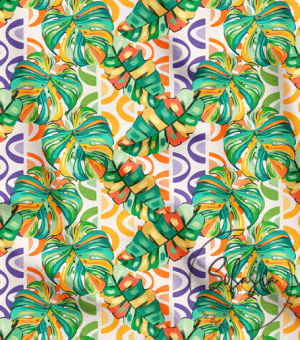 Colorful Devetabase Patterned Cushion Fabric