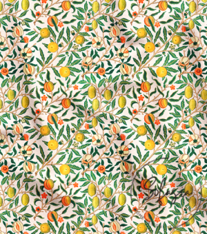 Fruit Tree Patterned Sofa and Curtain Fabric