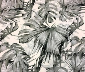 Gray Camel Sole Patterned Fabric, Drapery and Sofa Fabric